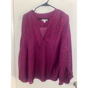 Magenta Blouse